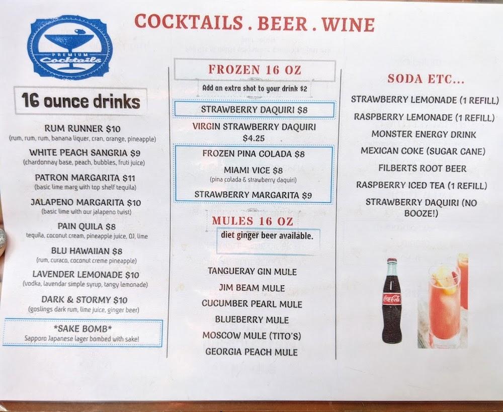 Blu Moon Menu image 2